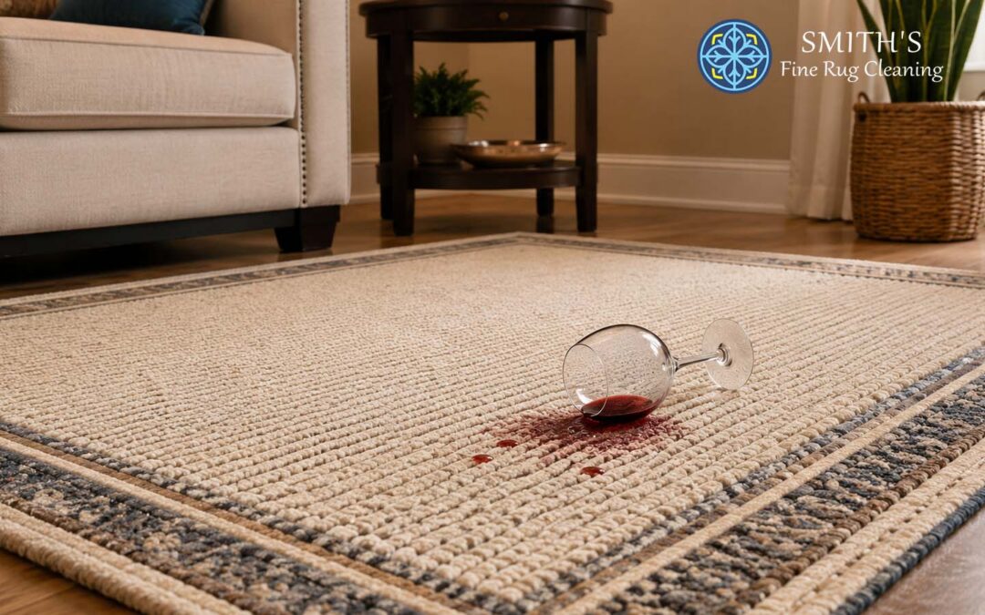 Can Red Wine Be Removed from an Area Rug? What Las Vegas Homeowners Should Know